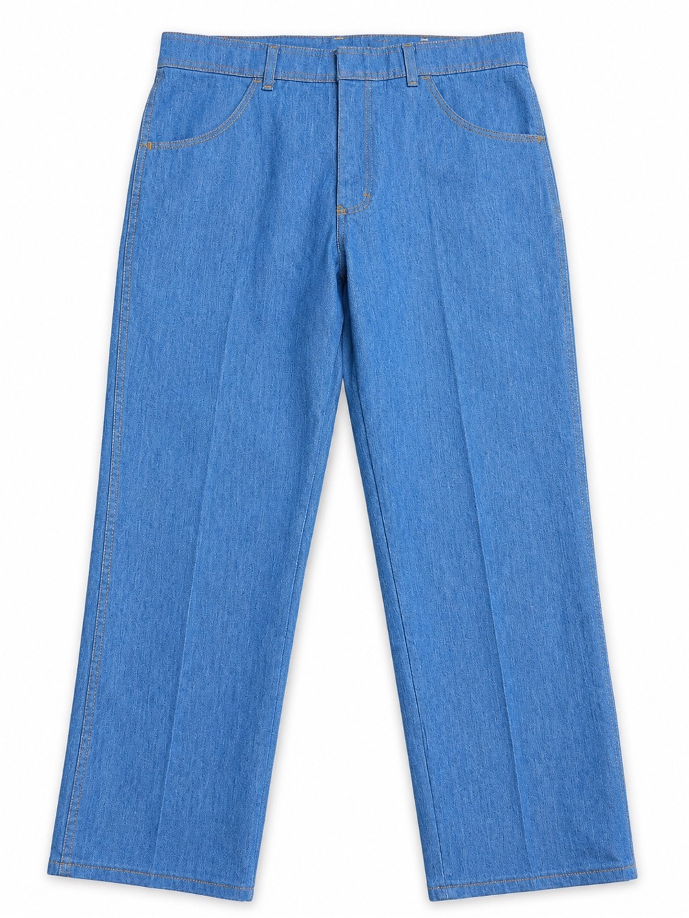 Wrangler Men’s Straight Jeans in Mid Blue 36x29 NNT